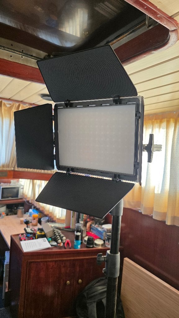 Litemons LP600R, Audio, Tv en Foto, Fotografie | Fotostudio en Toebehoren, Ophalen, Zo goed als nieuw, Draadloos, Lamp of Flitsset