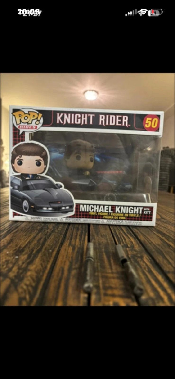 Knight rider funko pop grotere doos incl auto, Ophalen of Verzenden, Zo goed als nieuw