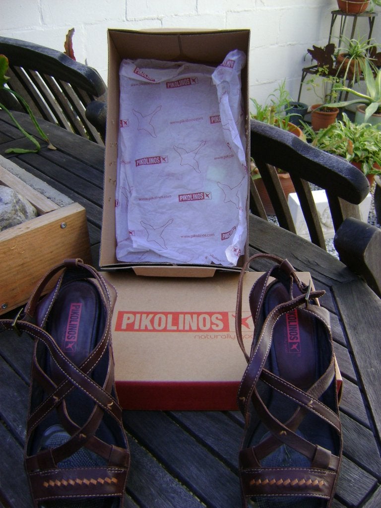 Schoenen/Sandalets, Bruin, Zo goed als nieuw, Pikolinos, Sandalen of Muiltjes