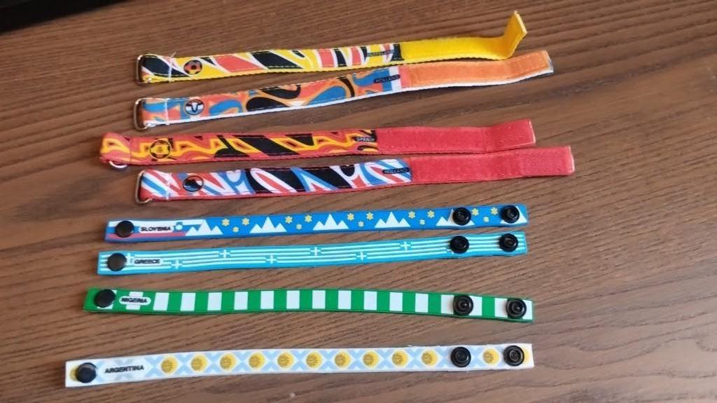 wk fanbandjes, Ophalen of Verzenden, Zo goed als nieuw, Buitenlandse clubs, Overige typen