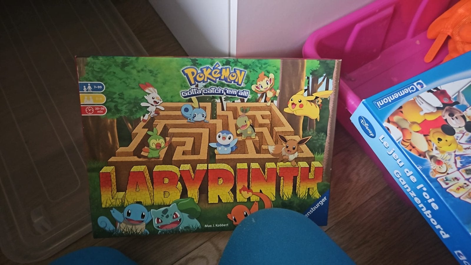 Pokémon Labyrinth Bordspel - Ravensburger, Drie of vier spelers, Ophalen, Zo goed als nieuw
