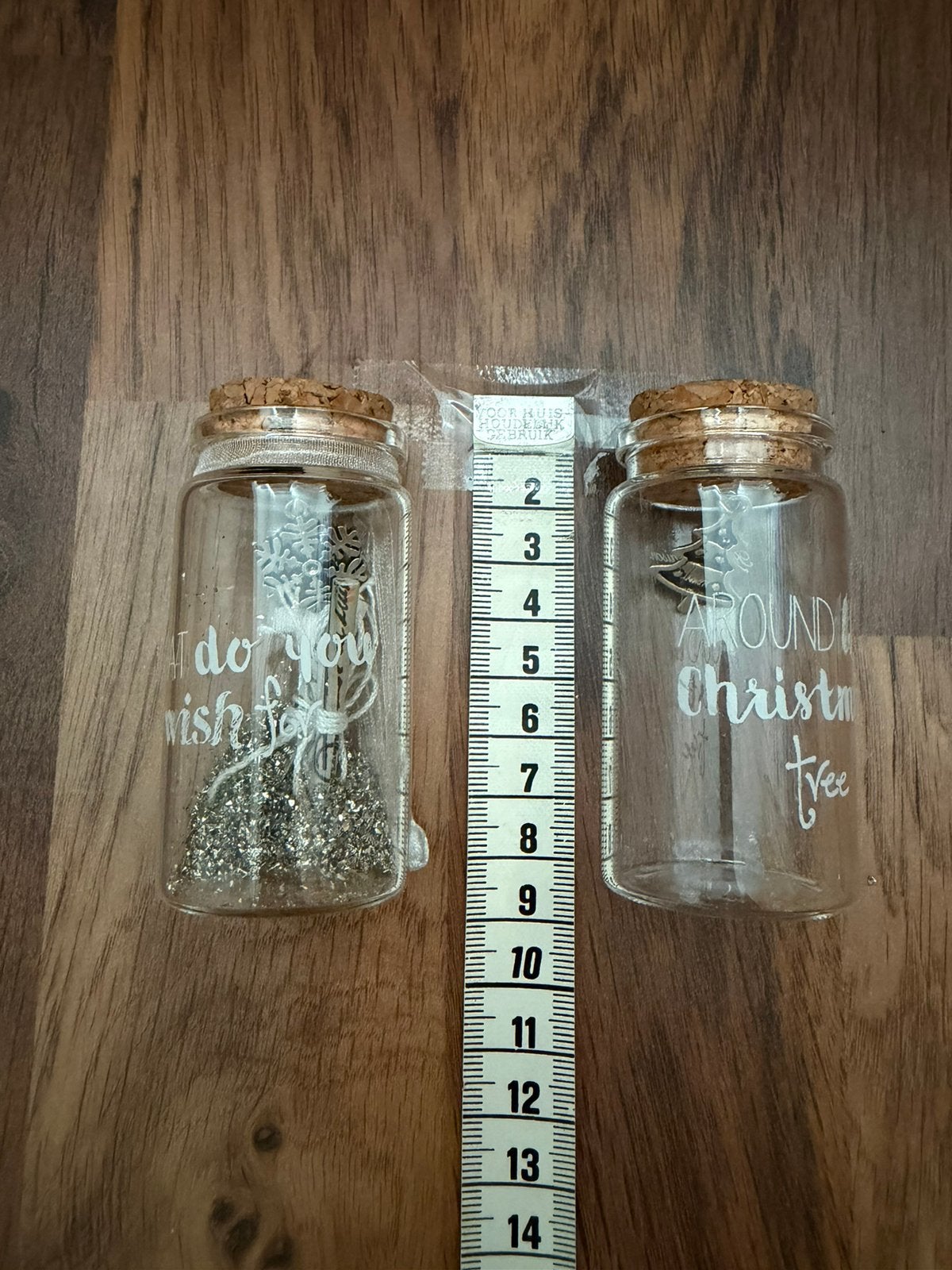 2x Riviera Maison kerstornament / buisjes, Ophalen