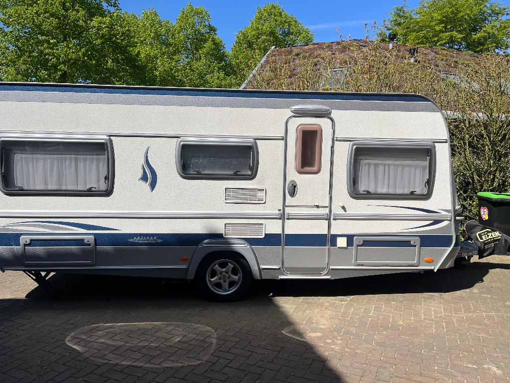 Fendt 510 TG Topas caravan (2005), Caravans en Kamperen, Rondzit, Kachel, Particulier, Tot en met 4