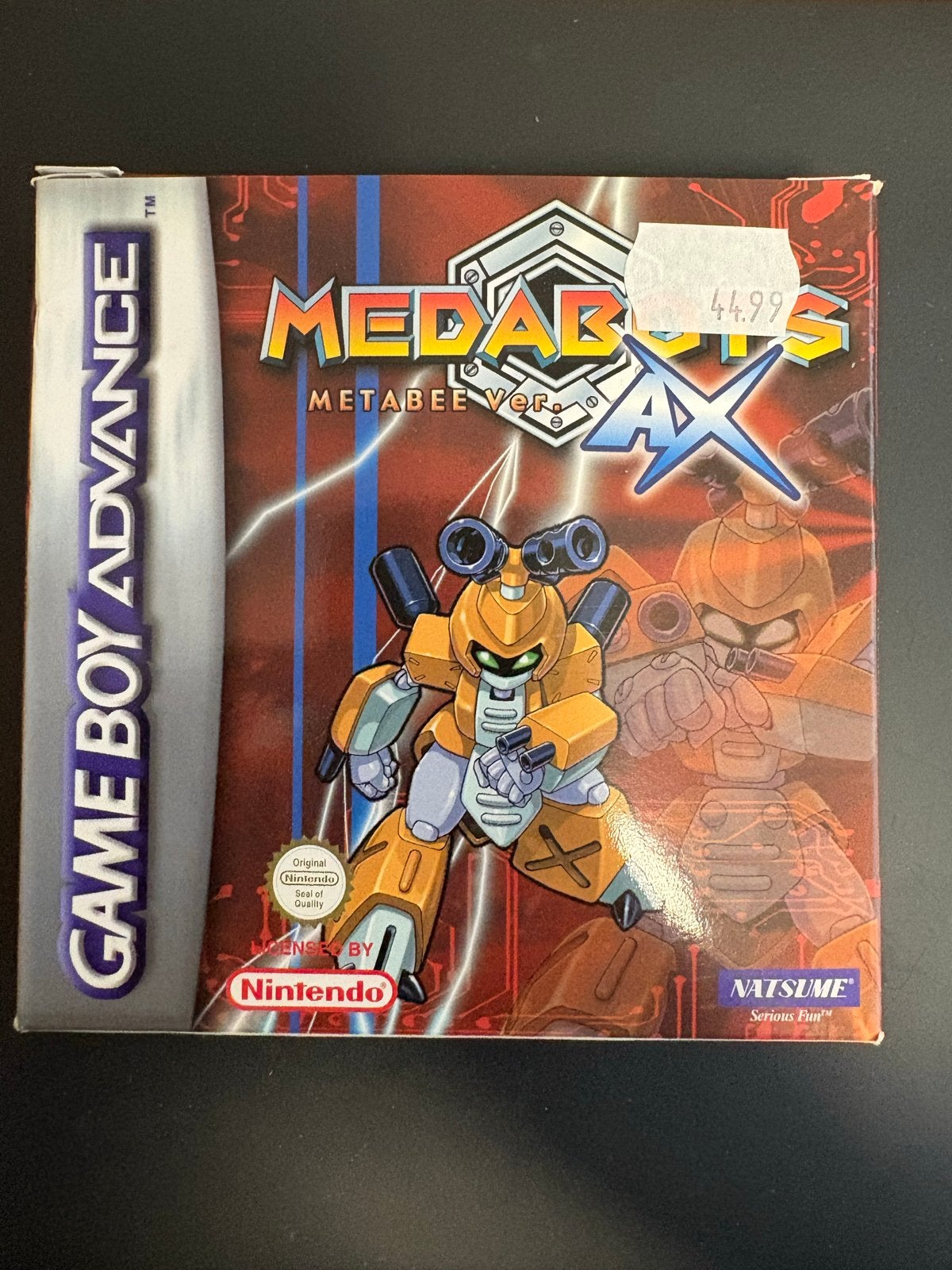 Medabots AX Metabee Version Game Boy Advance (GBA), Spelcomputers en Games, Games | Nintendo Game Boy, Vechten, 1 speler, Ophalen of Verzenden