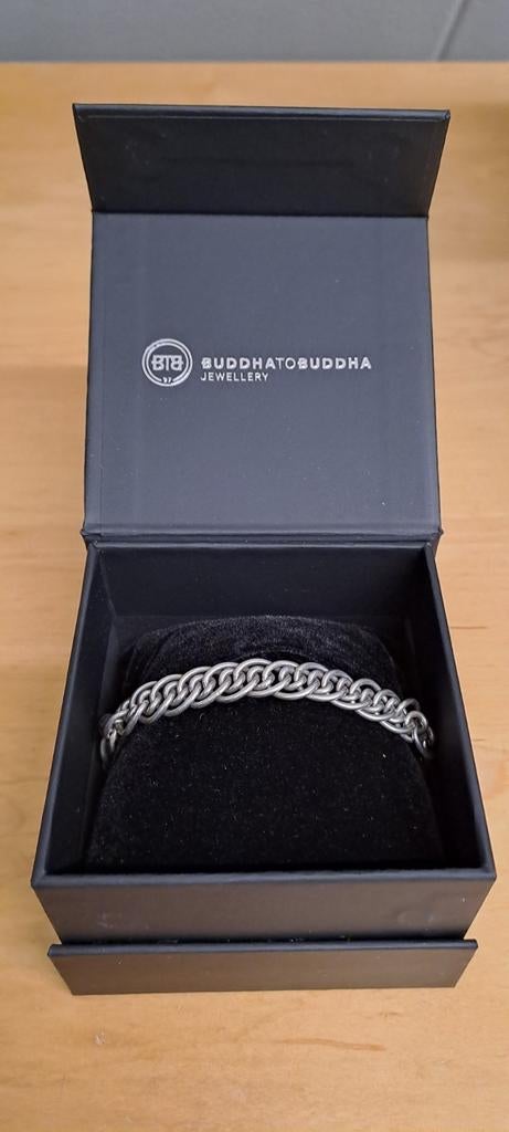 Armband buddha to buddha, Ophalen of Verzenden, Zo goed als nieuw, Zilver, Zilver