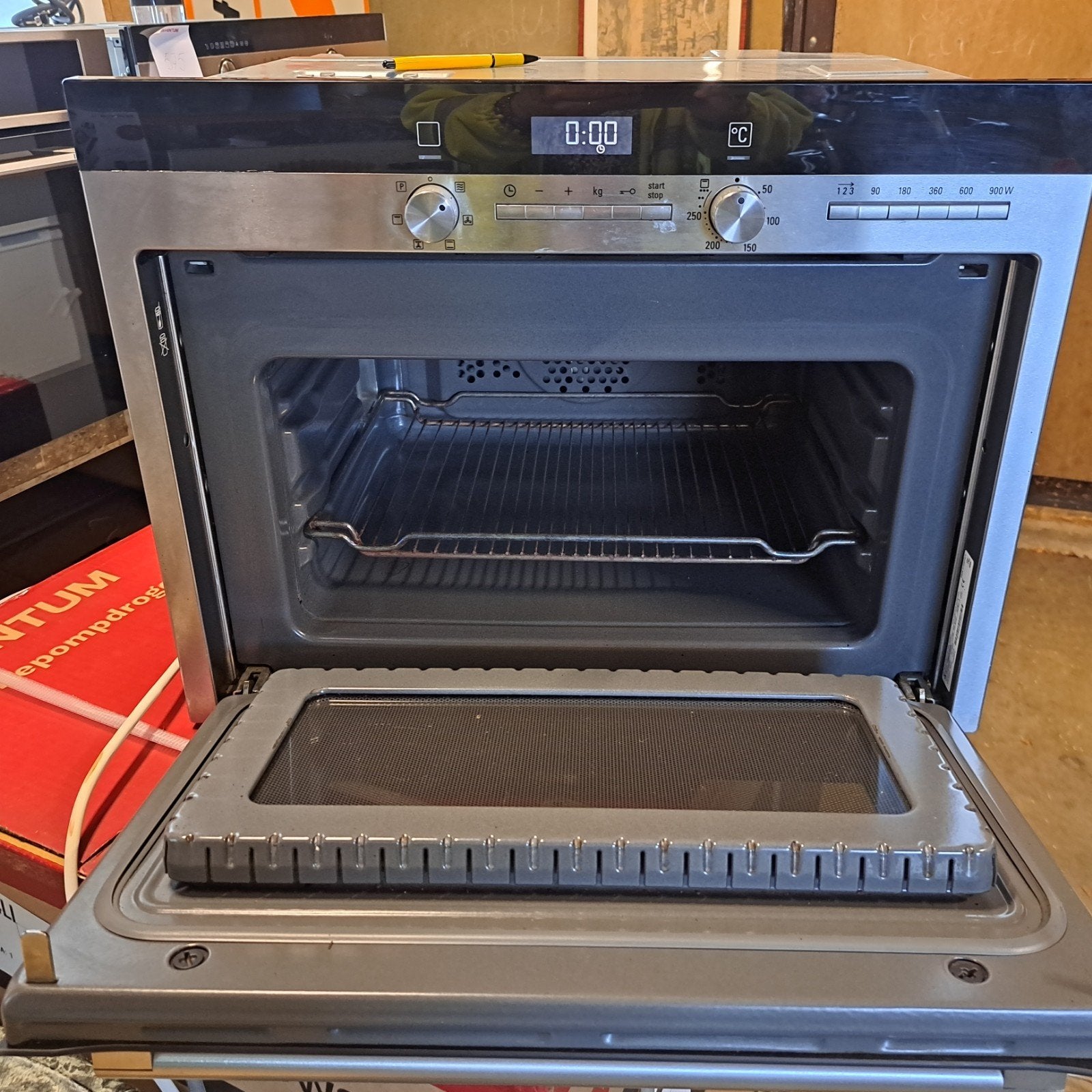Heel mooie SIEMENS OVEN/MAGNETRON/GRILL HB84K552 - U inruil?, Witgoed en Apparatuur, Ophalen, Minder dan 45 cm, Pelgrim, Inbouw