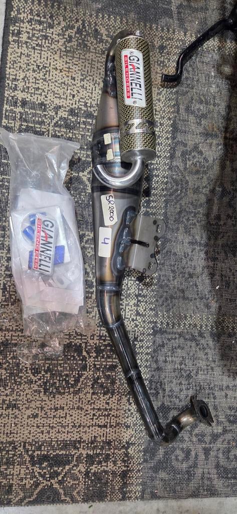 Giannelli Reverse uitlaat Aprilia SR50 SR2000 katana morini, Ophalen of Verzenden