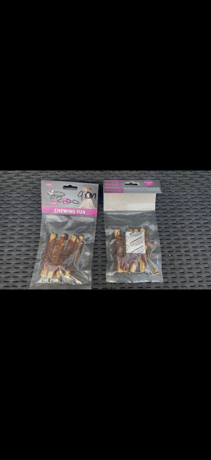 Honden rolsticks(4stuks)met kip 9 cm 3 pakjes voor €5,00, Ophalen of Verzenden, Hond