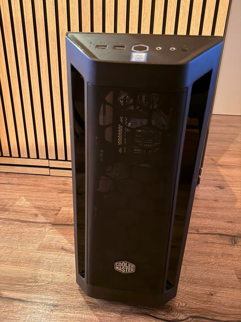 Game PC i5-9500 16GB RX 550 250GB SSD + 1TB HDD Win 11, Computers en Software, Desktop Pc's, Gebruikt, 4 Ghz of meer, HDD, SSD