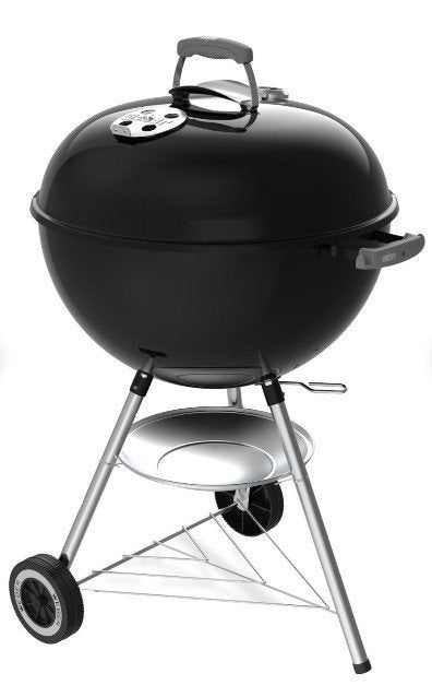 Weber Compact Kettle BBQ 57cm met starter en hoes, Ophalen of Verzenden, Zo goed als nieuw, Weber