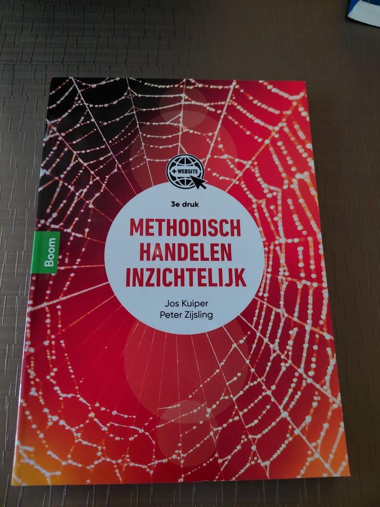 Methodisch Handelen Inzichtelijk - 3e druk (Nieuwe staat), Boeken, Studieboeken en Cursussen, Jos Kuiper, Peter Zijsling, Nieuw