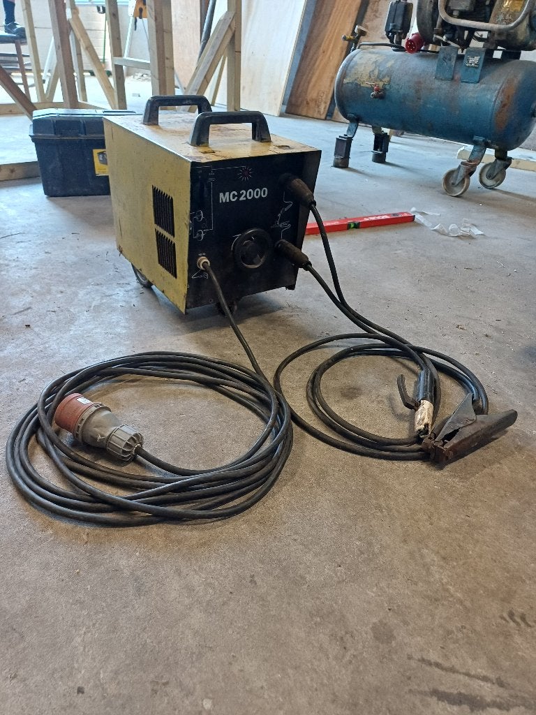 lasapparaat, Ophalen, Gebruikt, 150 tot 250 ampère, Elektroden