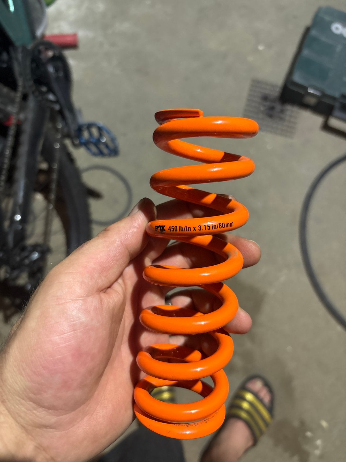 Fox DHX2 Factory Veer 450 lb/in - Z.g.a.n., Ophalen of Verzenden, Zo goed als nieuw, Mountainbike, Overige typen