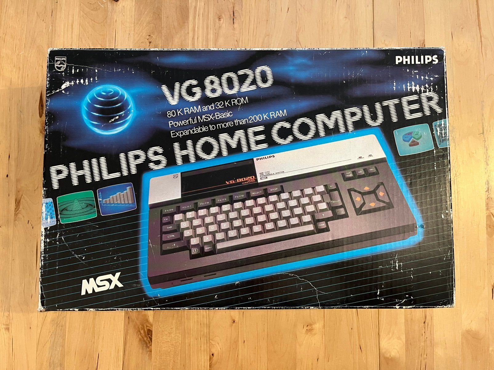 Philips VG8020 MSX set -CIB, Computers en Software, Ophalen of Verzenden