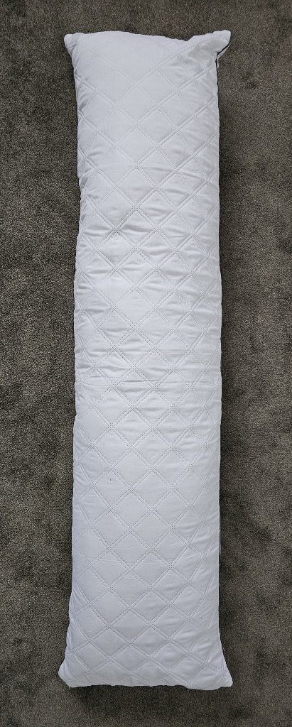 Voedingskussen, Zwangerschapskussen, body pillow 1.4m kussen, Overige merken, Ergonomisch, Wit, Ophalen of Verzenden