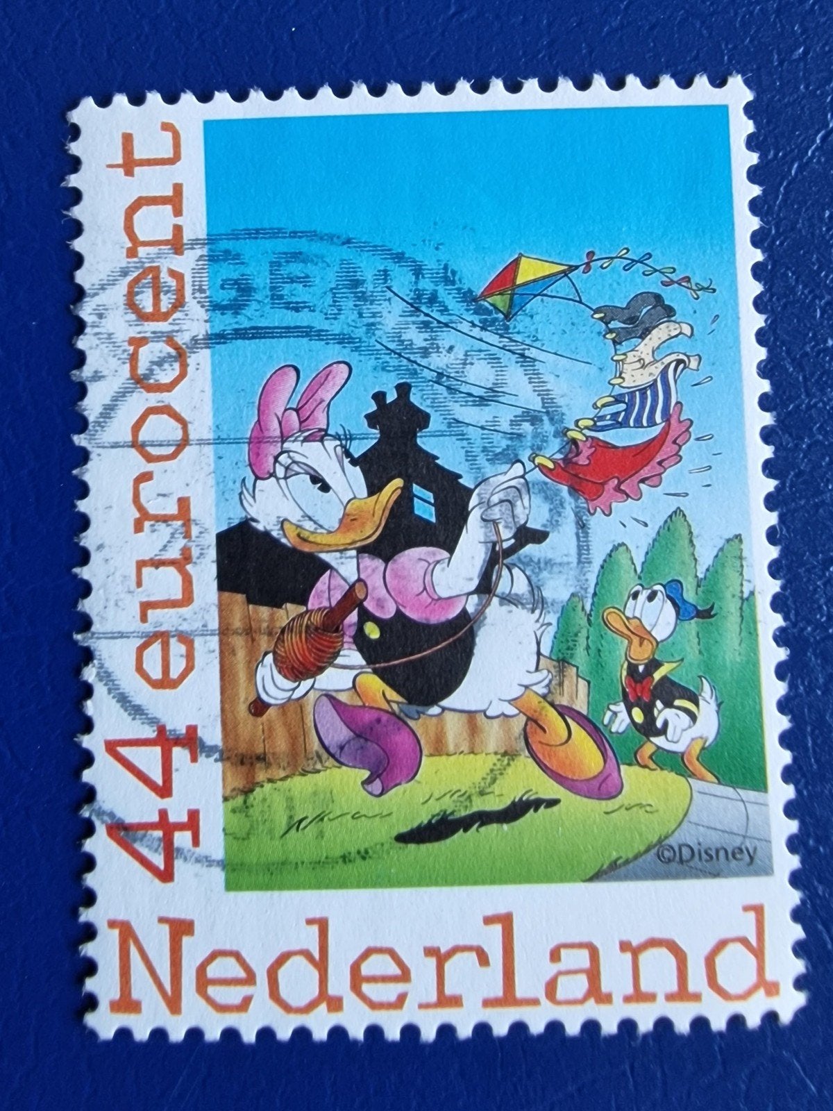 kv1261 persoonlijke  postzegel  Donald Duck met vlieger, Postzegels en Munten, Postzegels | Nederland, Ophalen of Verzenden, Na 1940