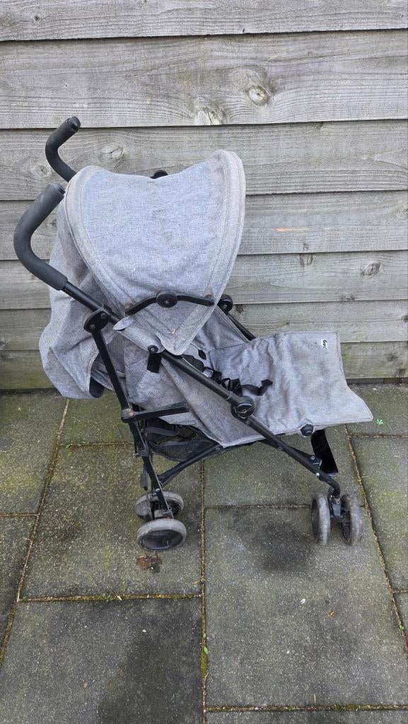 Ding buggy - Compacte en lichte kinderwagen, Kinderen en Baby's, Buggy's, Gebruikt, Overige merken, Verstelbare rugleuning, Zonnekap