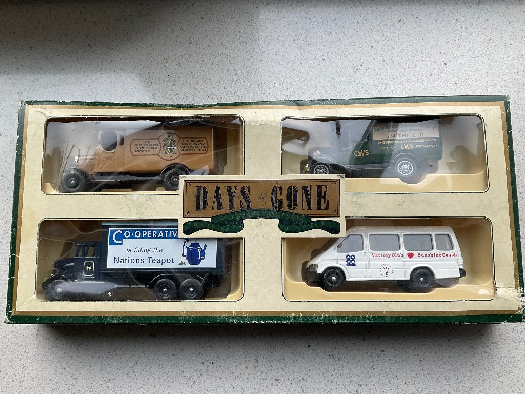 Lledo Days Gone set van 4 zeldzame set mint/box, Verzenden, Nieuw, Auto, Overige merken