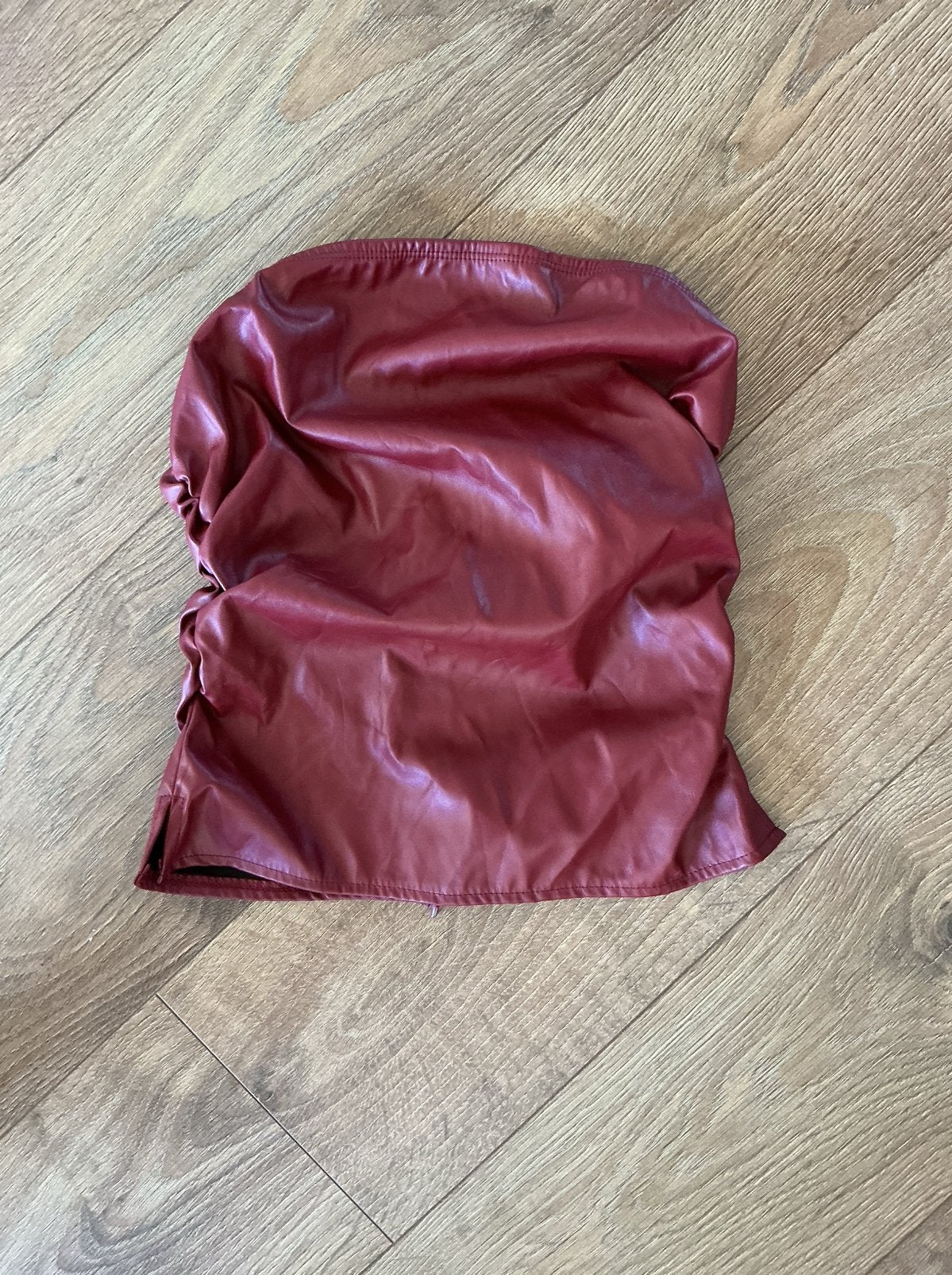 Mooi wijnrood topje maat S, Ophalen of Verzenden, Zo goed als nieuw, Rood, Shein