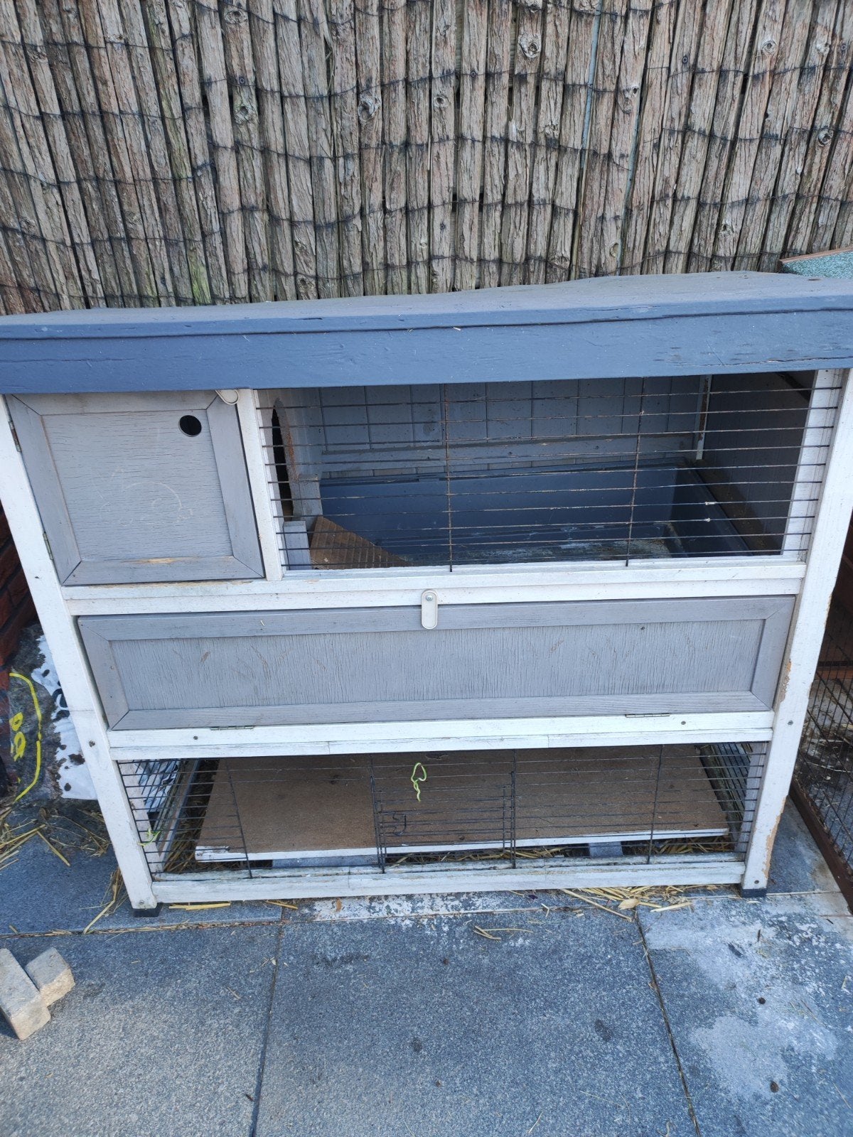 Konijnenhok gratis af te halen., Dieren en Toebehoren, Ophalen, 90 cm of meer, Hok, 110 cm of meer