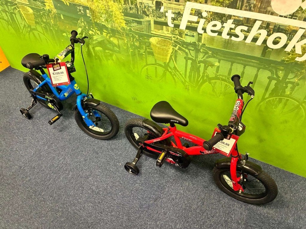 Fietshokje Raaks : Raaks Bobo kinderfiets 14 inch NIEUW, Niet ingevuld, Niet ingevuld, Nieuw, Ophalen of Verzenden