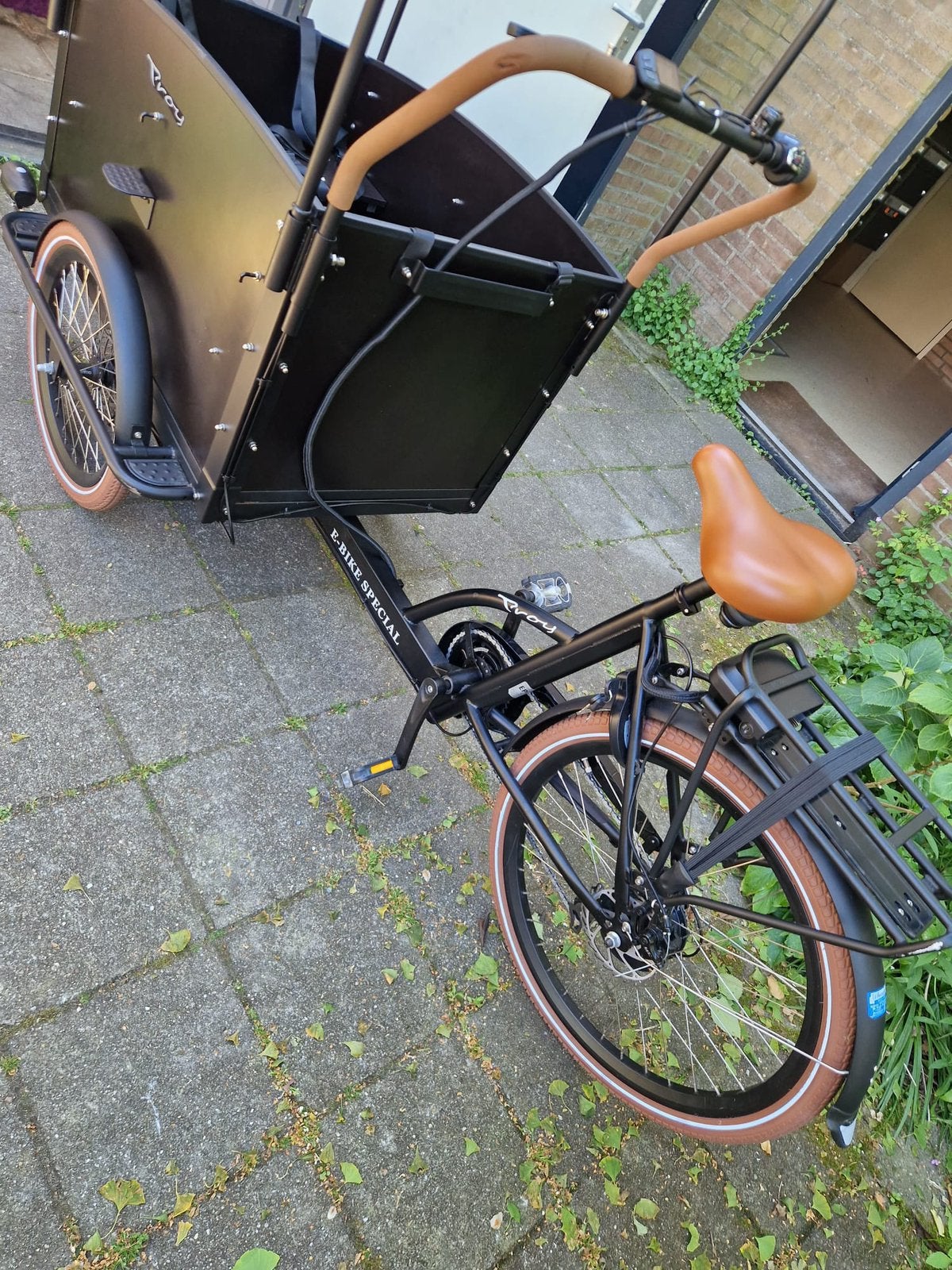 Troy E-Bike Special Bakfiets te koop, Ophalen of Verzenden, Zo goed als nieuw, 4 kinderen of meer