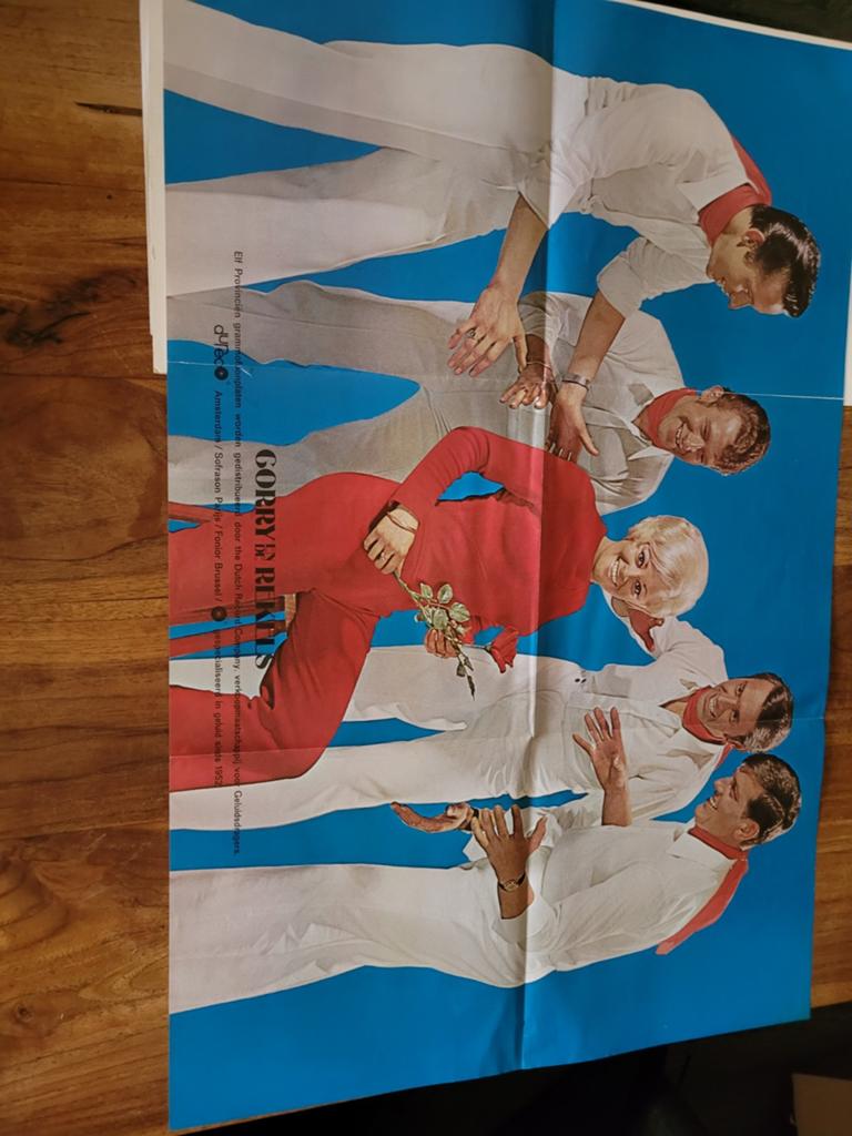 Lp plus poster corry en de rekels, Ophalen of Verzenden, Zo goed als nieuw, Overige formaten, Levenslied of Smartlap