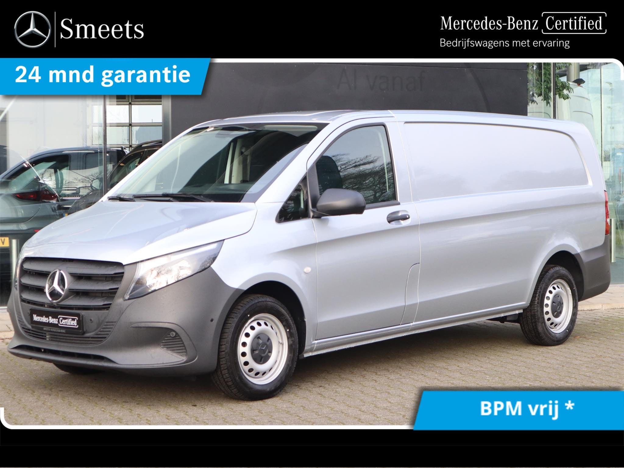 Mercedes-Benz Vito 114 CDI L3 FACELIFT ZILVER, 4 cilinders, 2000 kg, Mercedes-Benz, 750 kg