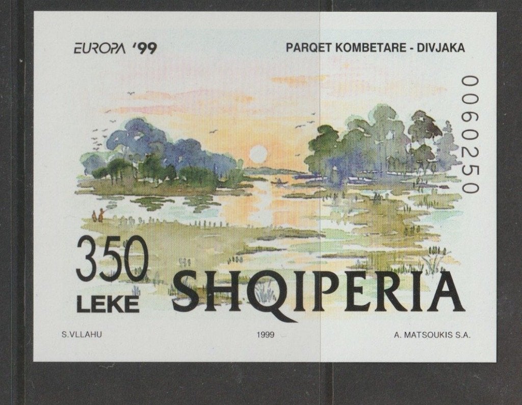 TSS Kavel  3630001 Albanië  Europa Pf  minr blok 118, Ophalen, Overige landen, Postfris