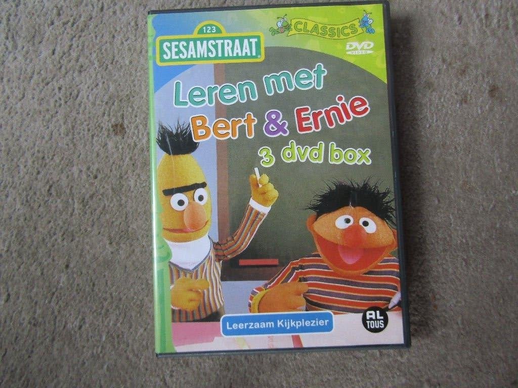 3DVDbox: Leren met Bert en Ernie, Gebruikt, Alle leeftijden, Box/collectie, Educatief