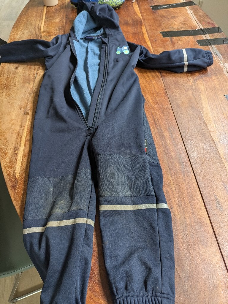 Gratis speelpak/ regenpak maat 110-116, Kinderen en Baby's, Ophalen, Zo goed als nieuw, Maat 110