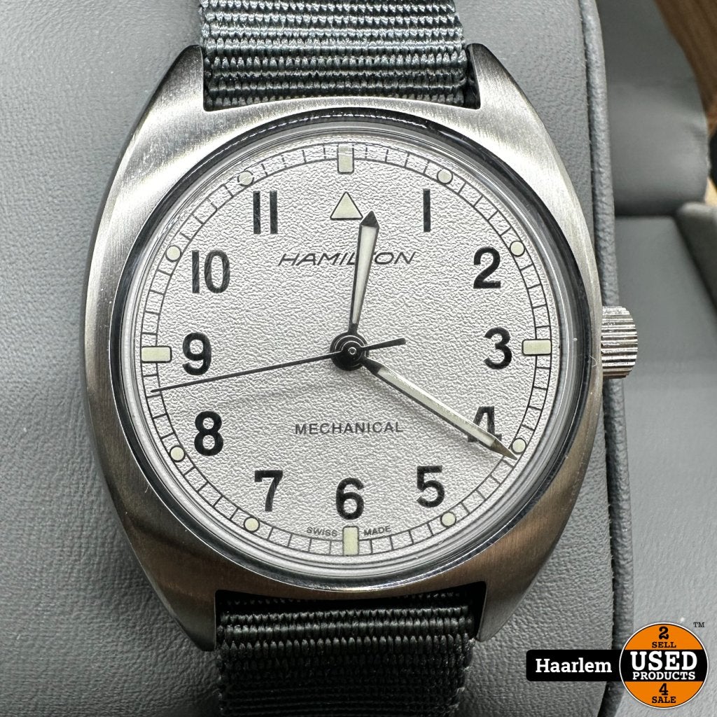 Hamilton Horloge Khaki Aviation Pilot Pioneer Mechanical, Hamilton, Gebruikt, https://www.hamiltonwatch.com/en-int/contact-us