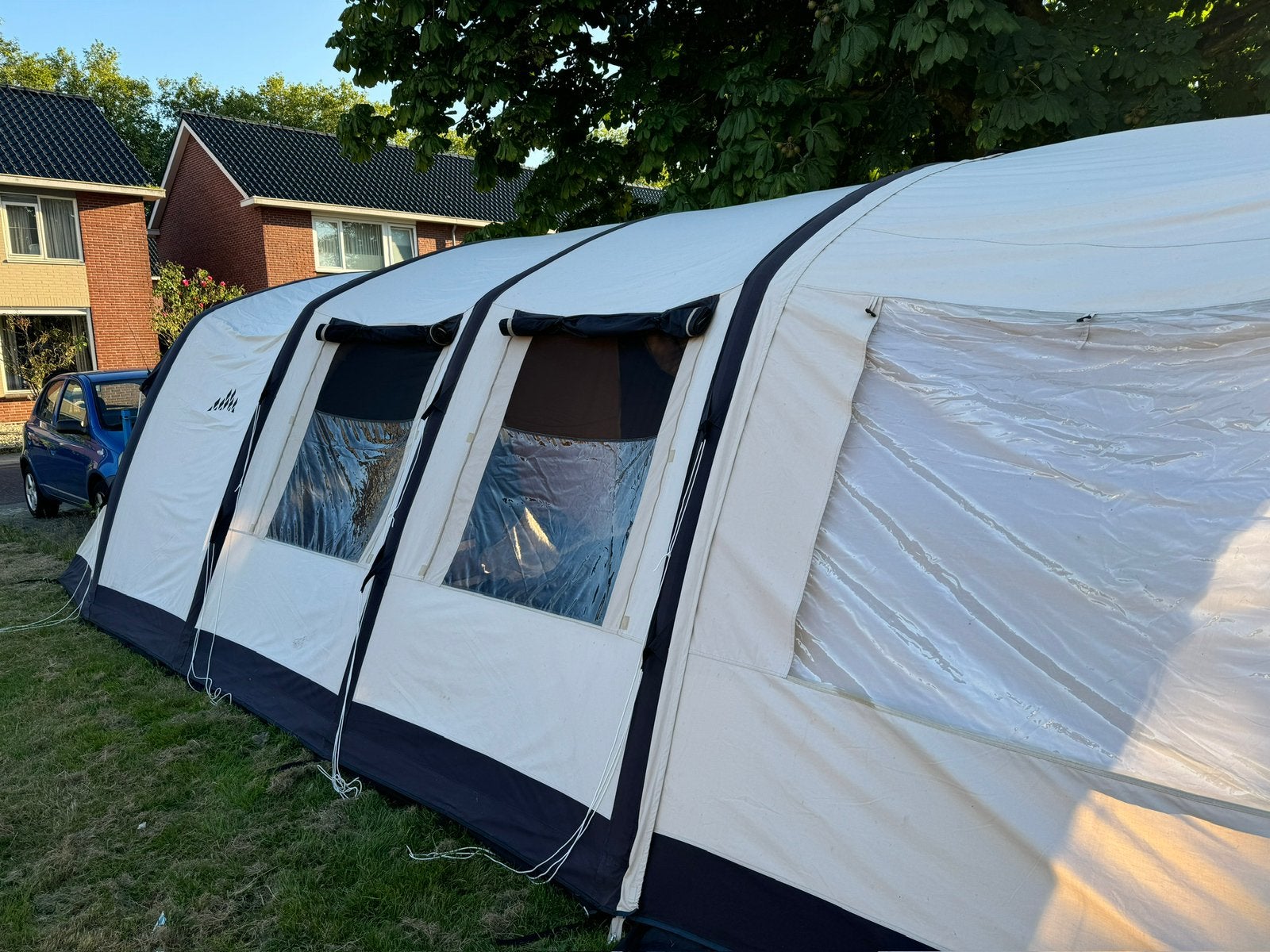 Miami Easy Air 6, Caravans en Kamperen, Tenten, tot en met 6, Gebruikt, Ophalen