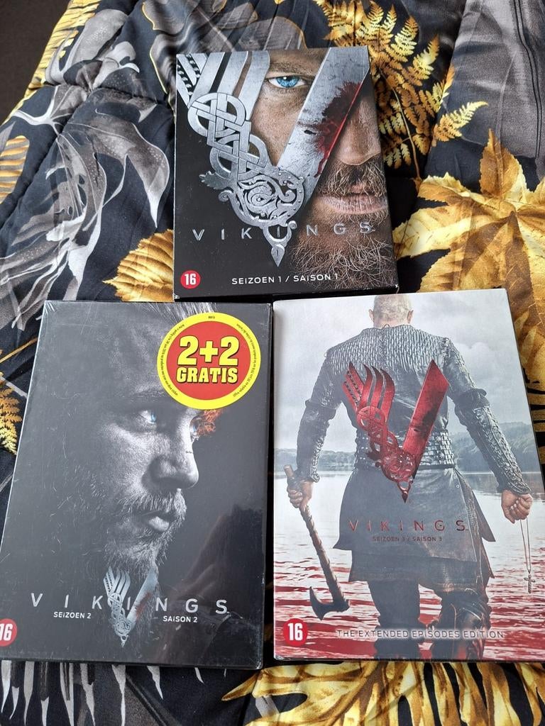 Vikings boxset, Cd's en Dvd's, Dvd's | Tv en Series, Vanaf 16 jaar, Boxset, Ophalen of Verzenden, Zo goed als nieuw