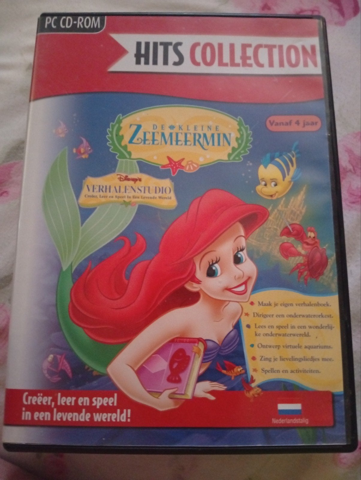 Disney's De Kleine Zeemeermin Verhalenstudio PC CD-ROM, Spelcomputers en Games, Puzzel en Educatief, Gebruikt, 1 speler, Ophalen of Verzenden