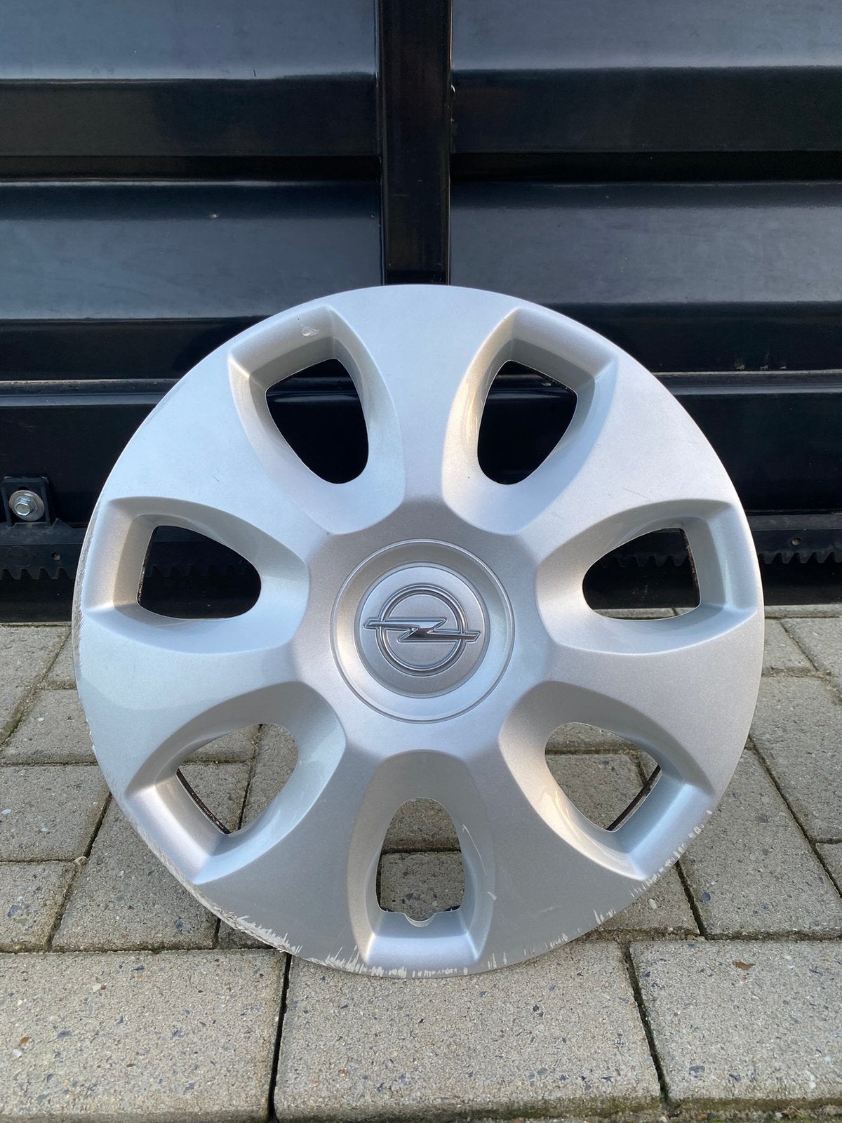 1 originele Opel Corsa D wieldop 15” inch, Auto diversen, Ophalen of Verzenden, Gebruikt