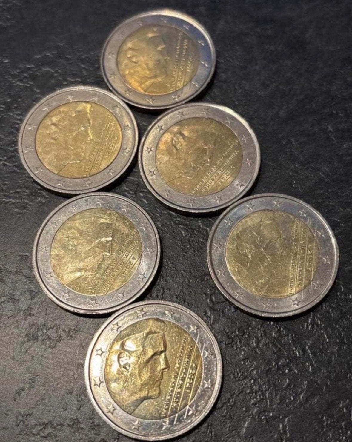 Nederlandse 2 euro munten Willem-Alexander, Ophalen of Verzenden, Overige landen, 2 euro, Losse munt