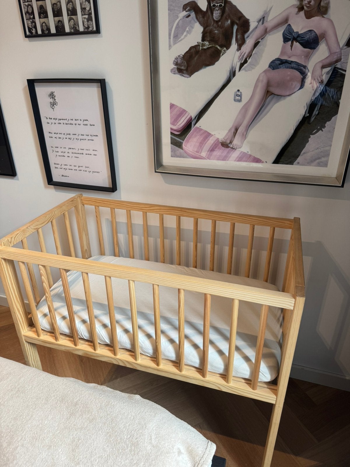 Wiegje / co-sleeper, Kinderen en Baby's, Babywiegjes en Ledikanten, Ophalen, Zo goed als nieuw, Wieg