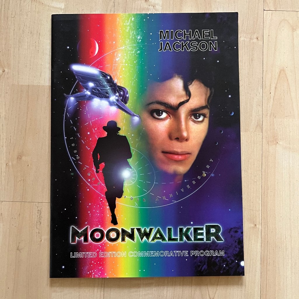 Zeldzaam Michael Jackson Moonwalker 10th Anniversary Program, Personen, Captain EO Productions, Ophalen of Verzenden, Zo goed als nieuw