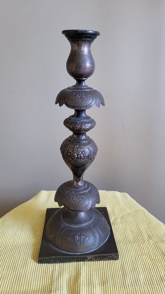 Judaica Shabbat kandelaar * ca1900 Warszawa *, Ophalen