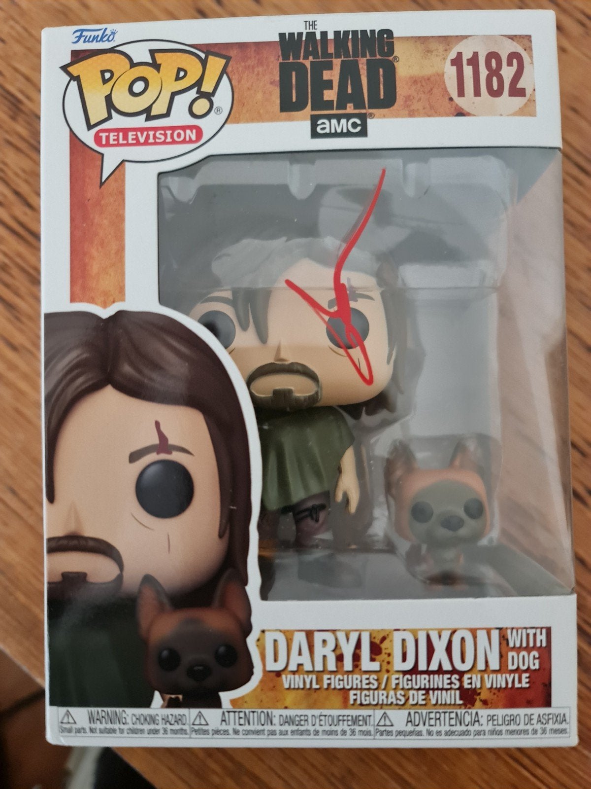 daryl dixon funkopop gesigneerd, Ophalen of Verzenden, Nieuw