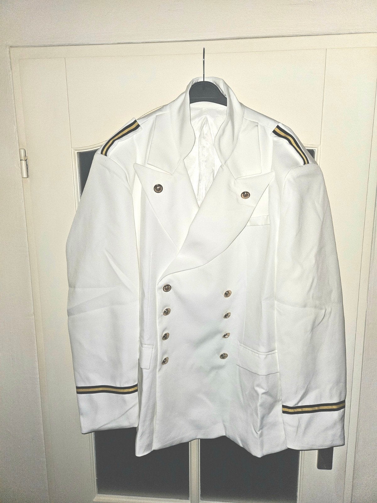 Wit Carnavalsjas - Maat 4XL, Carnaval, Onbekend, Nieuw, Overige maten