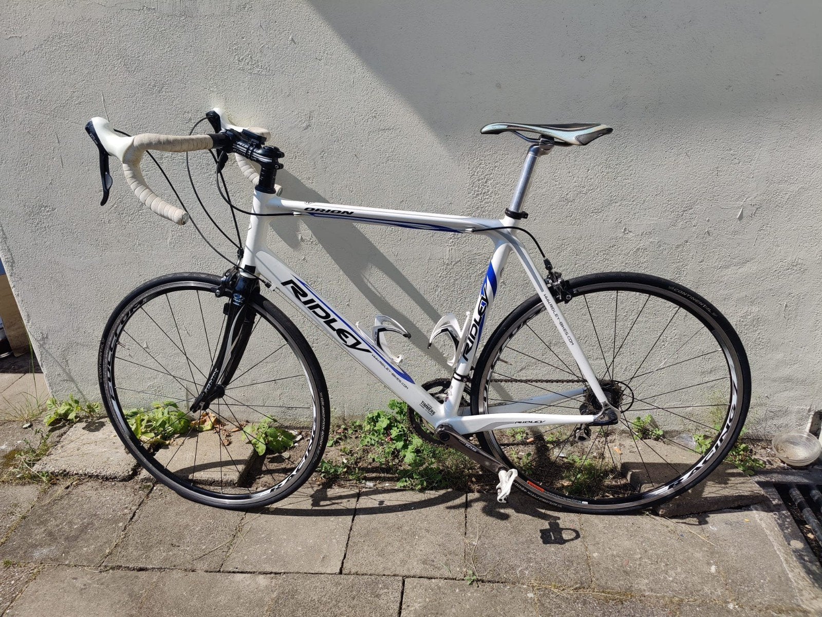 Ridley Orion Racefiets Full Carbon Maat 58, Gebruikt, Vering, 57 tot 61 cm, Meer dan 20 versnellingen