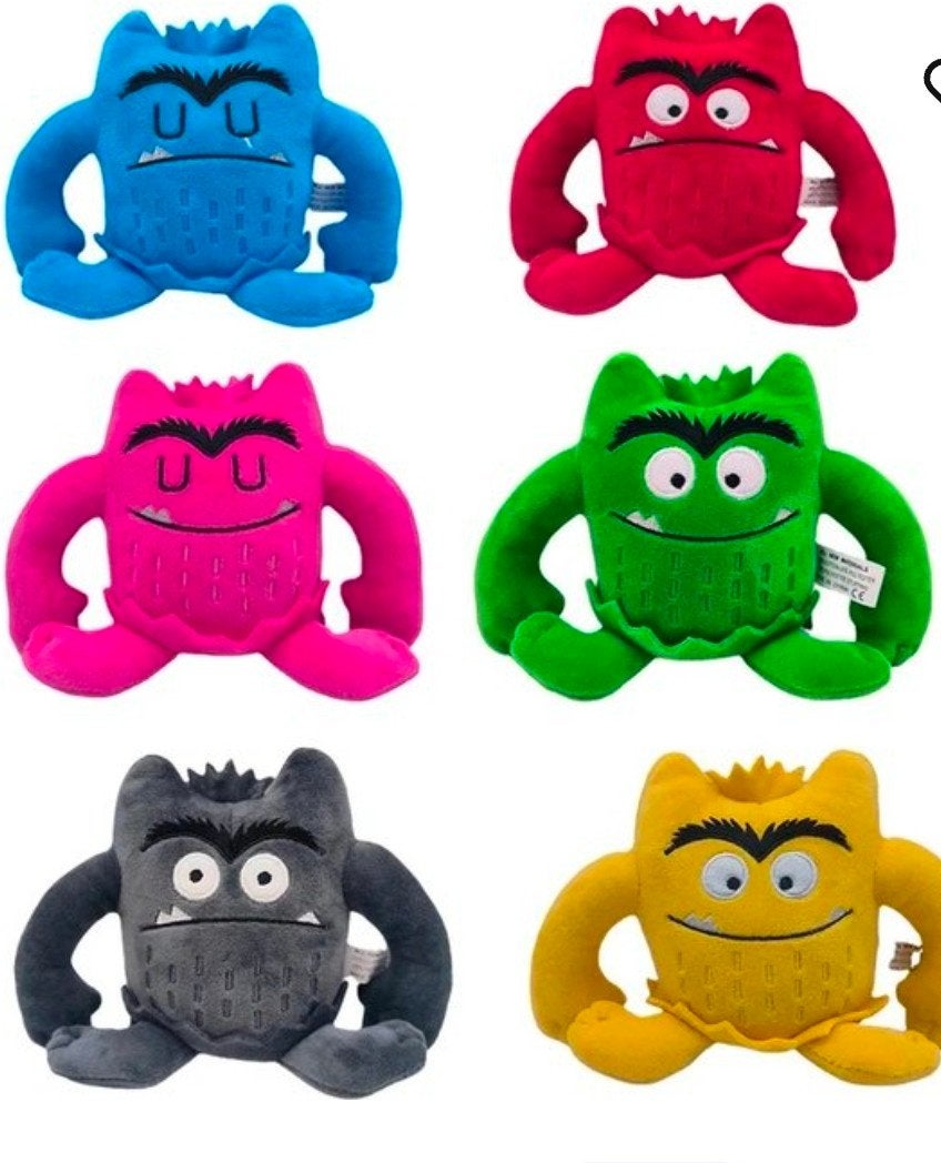 Gevraagd Kleurenmonster knuffels, Ophalen of Verzenden