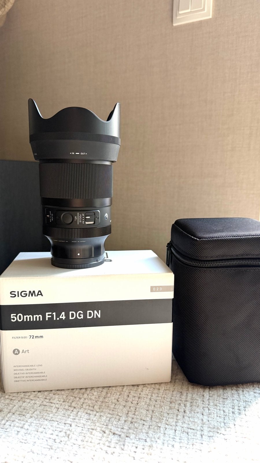 Sigma 50mm F1.4 DG DN Art Lens (Sony E-mount), Sony E-mount, Sigma, Autofocus, Ophalen of Verzenden