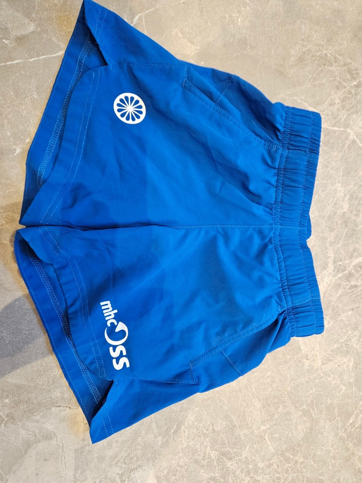 MHC Oss hockey wedstrijd broek jongen 128, Ophalen of Verzenden, Zo goed als nieuw, Kleding