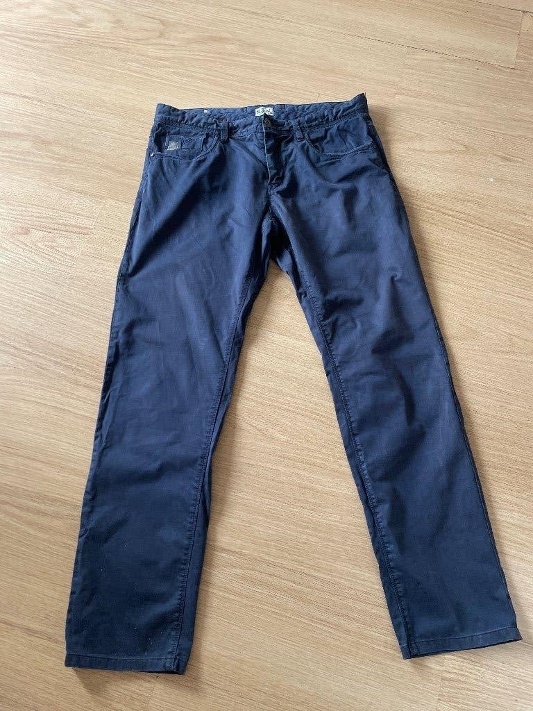 Vanguard chino heren, Blauw, Maat 56/58 (XL), Ophalen of Verzenden, Zo goed als nieuw
