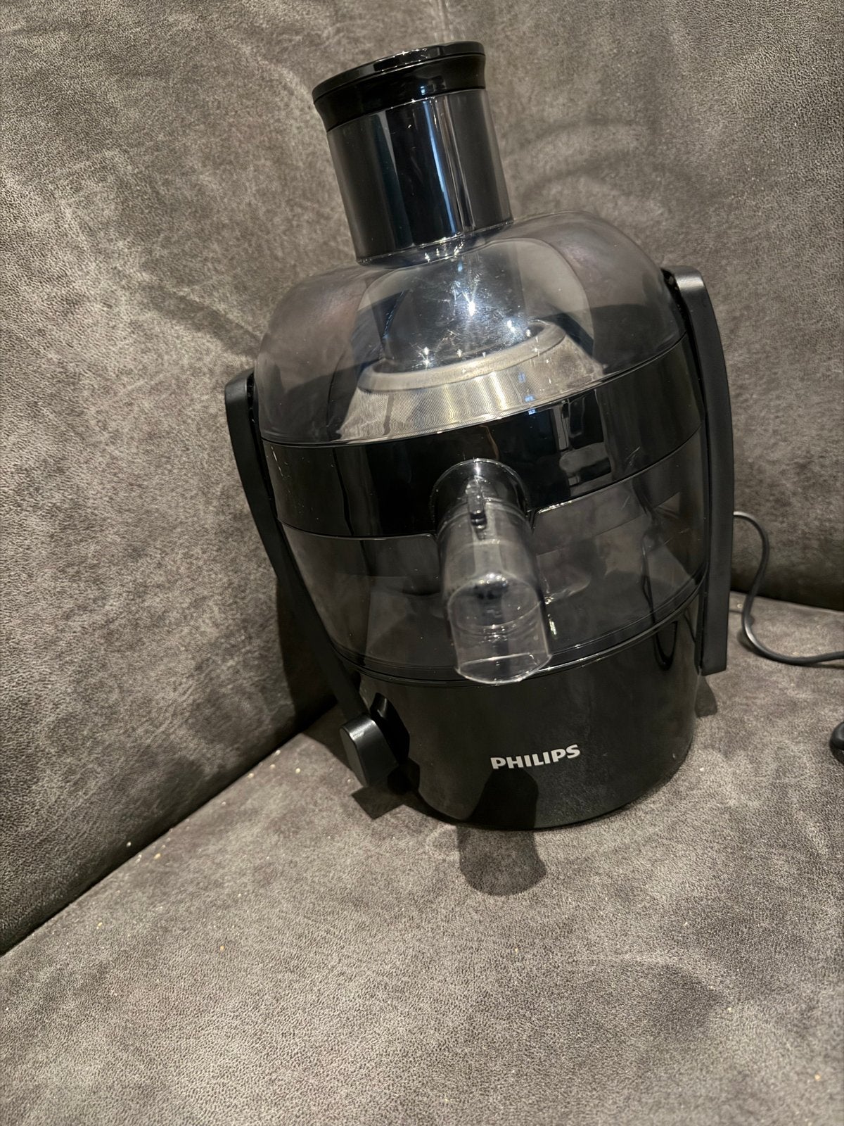 Philips HR1832/00/AJ Sapcentrifuge - Zwart, Kunststof, Ophalen of Verzenden, Zwart, Overige typen
