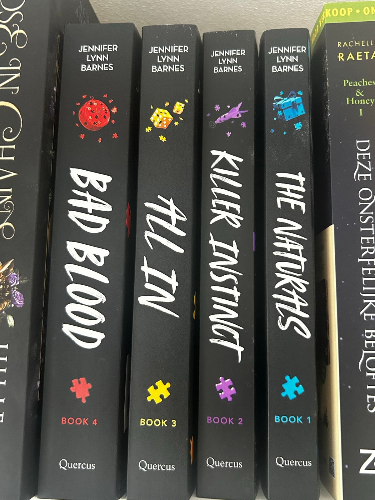 The Naturals serie - Jennifer Lynn Barnes (4 boeken), Boeken, Ophalen of Verzenden, Nieuw