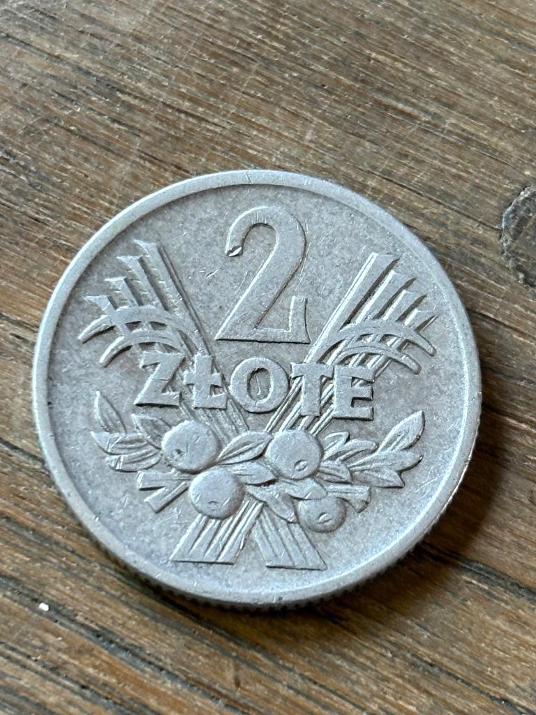 2 Zloty 1960 Polen, Ophalen of Verzenden, Polen, Losse munt